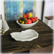 Modern White Mug and Saucer - Miniature