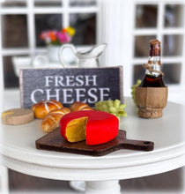 Dollhouse Edam Gouda Dutch Cheese wheel