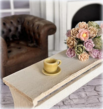 Green Cup and Saucer - Miniature