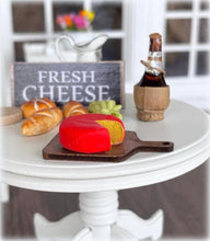 Dollhouse Edam Gouda Dutch Cheese wheel