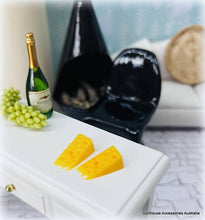 Dollhouse cheese pieces