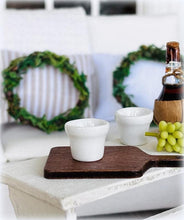 White Planter Pot - Small - Miniature
