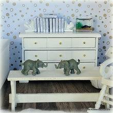 Dollhouse nursery toy elephant good luck minis