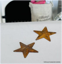 Rusted Star x 2 - Miniature