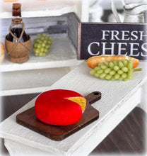 Dollhouse Edam Gouda Dutch Cheese wheel