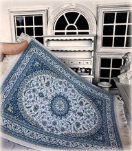 Dollhouse blue persian rug