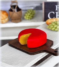 Dollhouse Edam Gouda Dutch Cheese wheel
