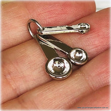 Dollhouse miniature kitchen measuring spoons