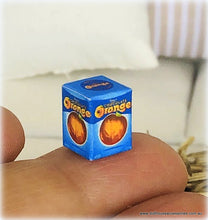 Dollhouse Miniature chocolate ORange traditional Christmas gift