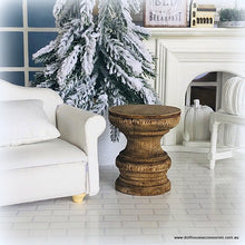 Dollhouse modern farmhouse rustic accent table living room furniture