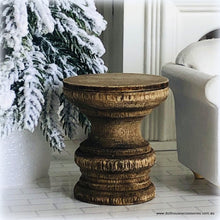 Accent Table - Rustic Oak - Miniature