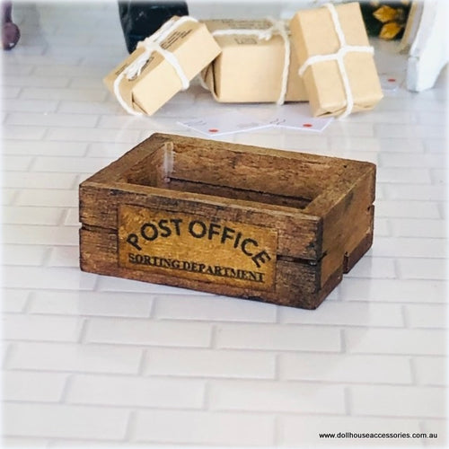 Dollhouse post office accessories