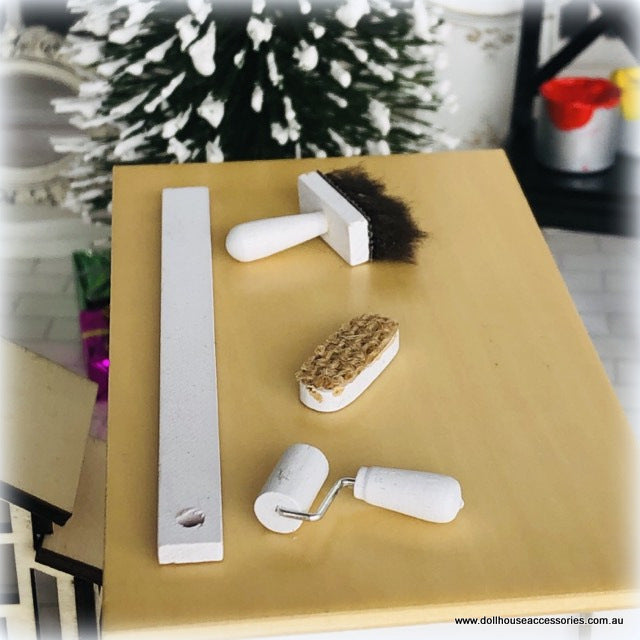 Home Decorating Tools - White - Miniature