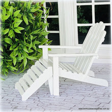 Adirondack Chair with Footrest - Miniature
