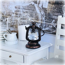 Dollhouse rustic hanging lantern
