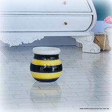 Honey Bee Black and Yellow Pot