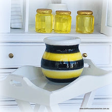 Honey Bee Black and Yellow Pot