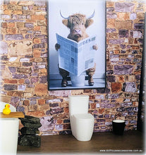 Dollhouse miniature modern toilet