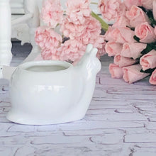 Snail Planter Pot - White - Miniature
