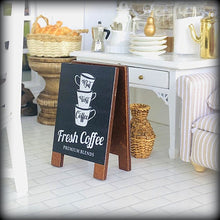 Coffee Billboard Sign - Miniature
