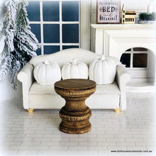 Dollhouse modern farmhouse rustic accent table living room furniture