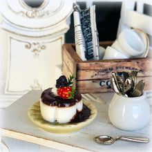 Blancmange with Fruit - Miniature