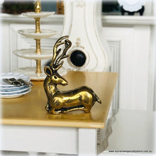 Deer Ornament - Brass -  Miniature