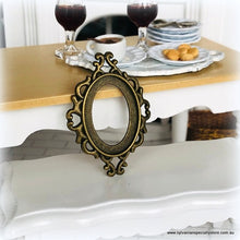 Scrolled Small Bronze Frame - Miniature