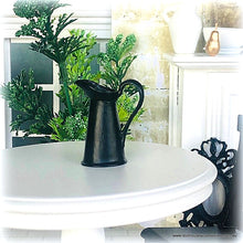 Black Pewter Pitcher - 3 cm high - Miniature