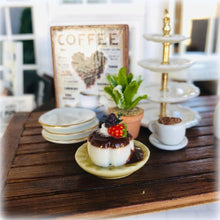 Blancmange with Fruit - Miniature