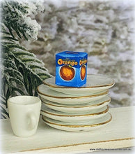 Dollhouse Miniature chocolate ORange traditional Christmas gift