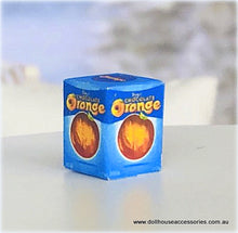 Dollhouse Miniature chocolate ORange traditional Christmas gift