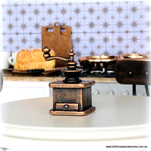 Dollhouse coffee grinder vintage style