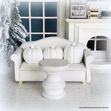 Dollhouse modern white furniture