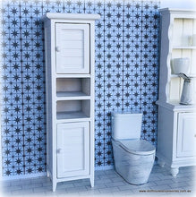 White Bathroom Cabinet - Miniature