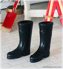 Dollhouse miniature Wellies Gumboots Christmas Santa boots