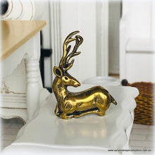 Deer Ornament - Brass -  Miniature