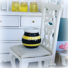Honey Bee Black and Yellow Pot
