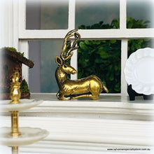 Deer Ornament - Brass -  Miniature
