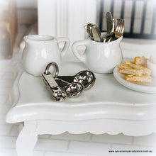 Dollhouse miniature kitchen measuring spoons
