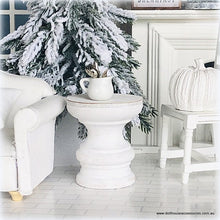 Dollhouse modern white Christmas