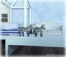 Dollhouse Miniature Zebra toy