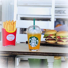 Dollhouse Iced Orange Juice in Takeaway Cup