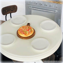 Pizza on Wooden Pizza Board - Miniature