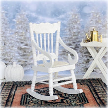 White Rocking Chair - Miniature