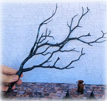 Dollhouse halloween haunted house branch tree