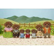 Sylvanian Families Chocolate Labrador Family of 7
