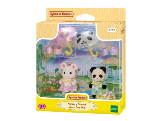Sylvanian Families Nursery Friends Rainy Day Duo