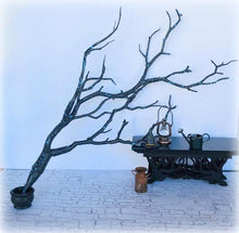 Dollhouse halloween haunted house branch tree