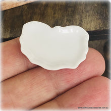Modern White Mug and Saucer - Miniature